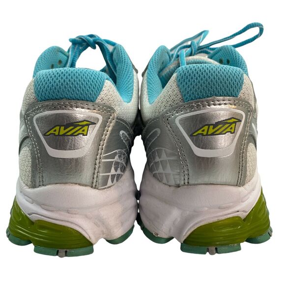 AVIA AVI-PULSE WOMENS SIZE 9 GRAY AND BLUE Gel Foam Shoes - Picture 7 of 9